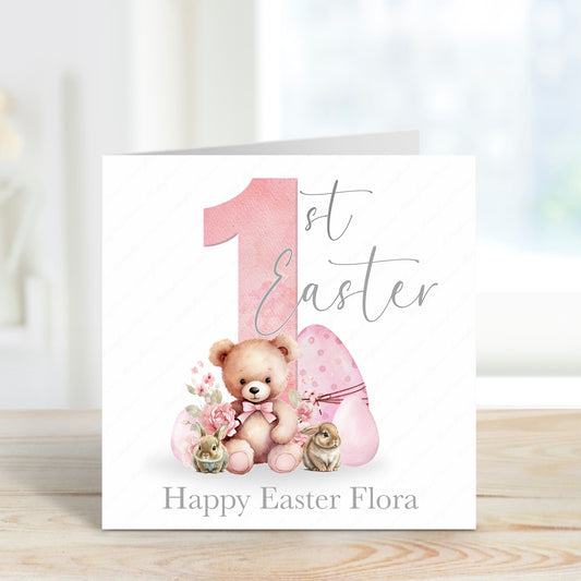 Personalised 1st Easter Card
