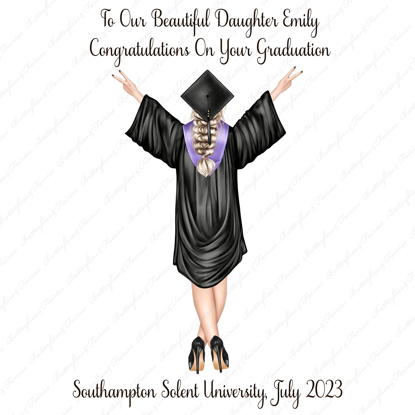 Personalised Graduation Congratulations Card Class of 2023