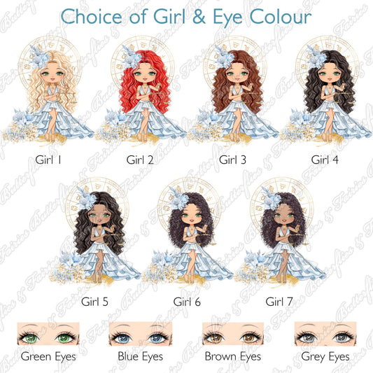 Choice of girl and eye colour