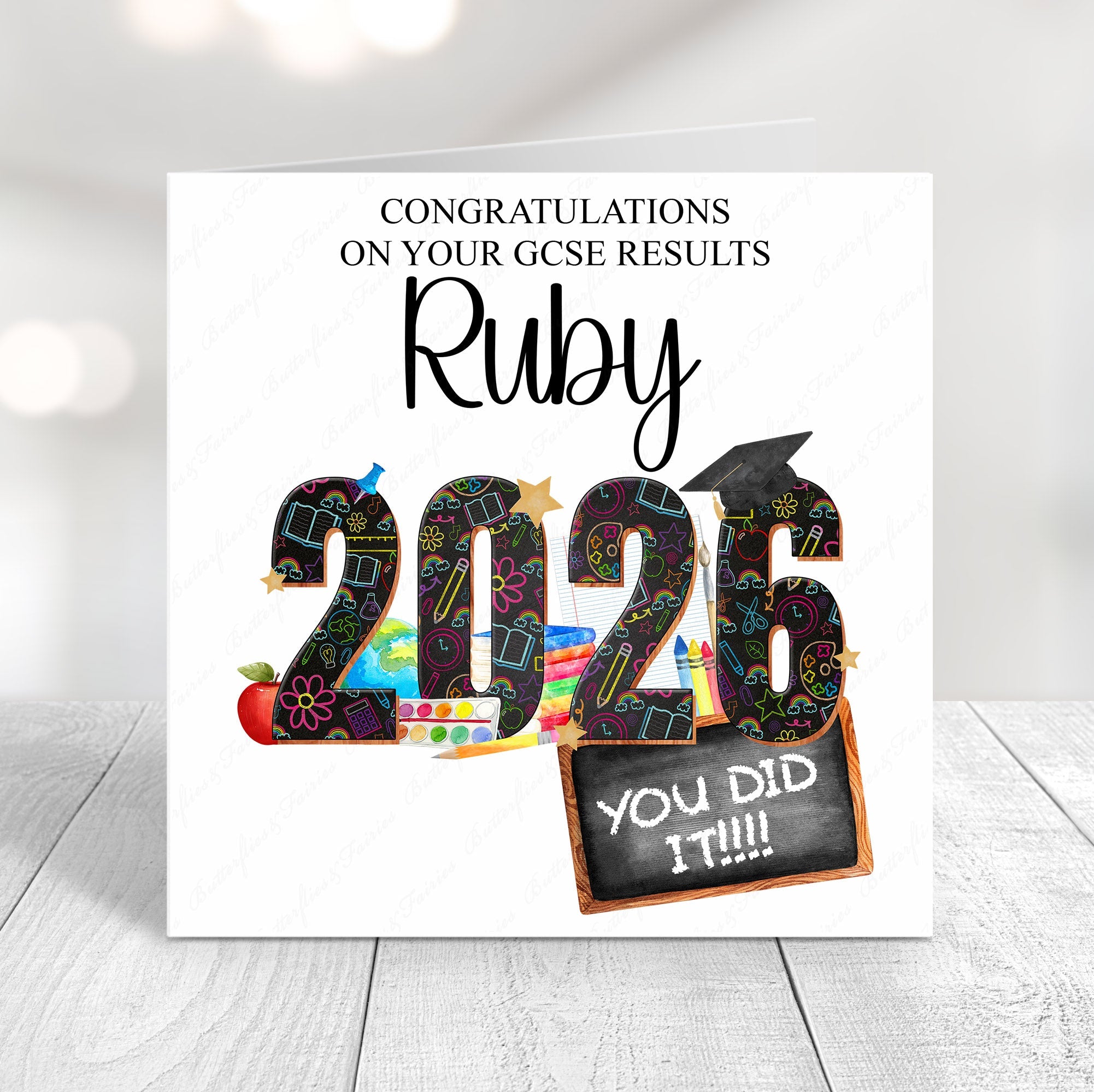 Good Luck & Congratulations Cards – Butterflies and Fairies