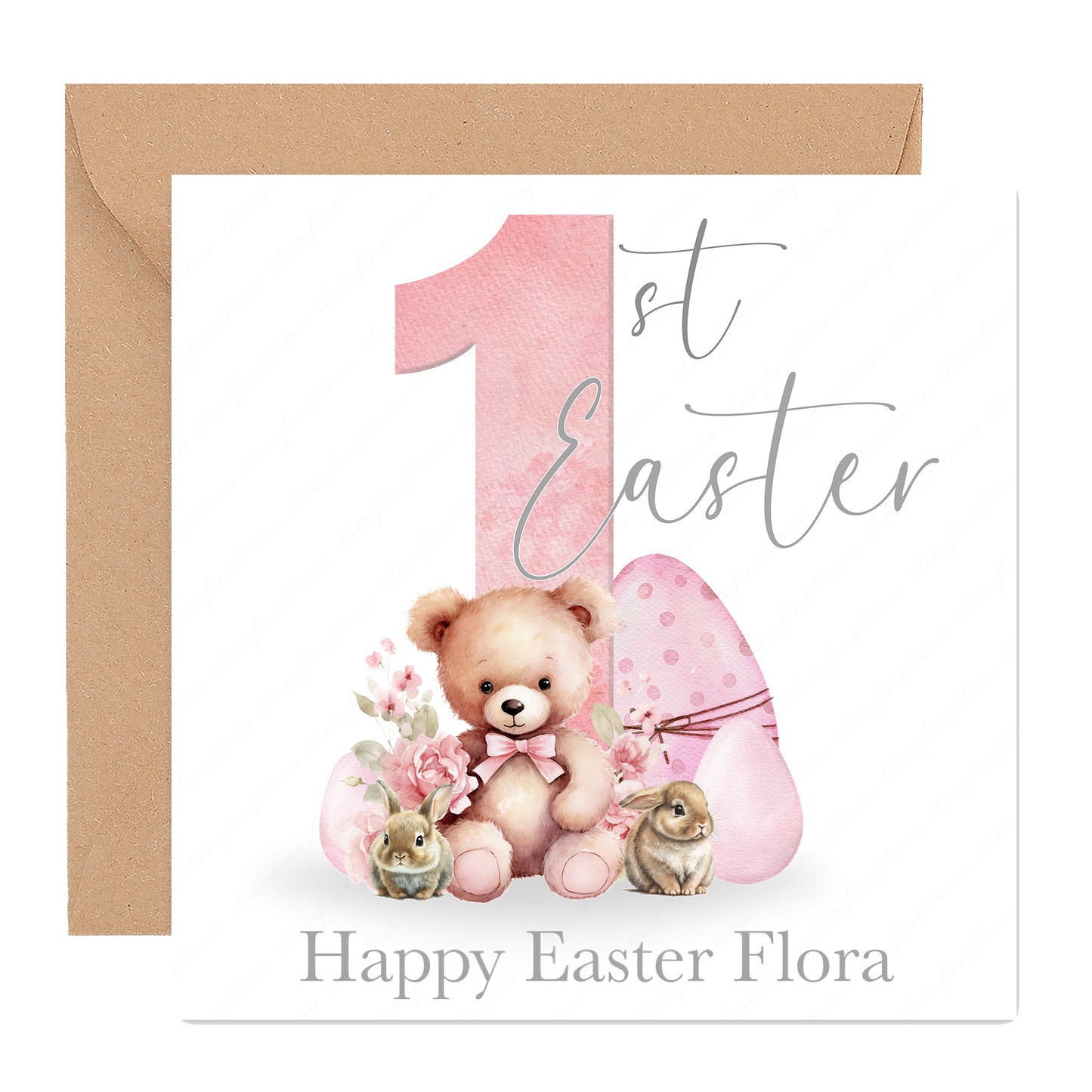 Personalised 1st Easter Card