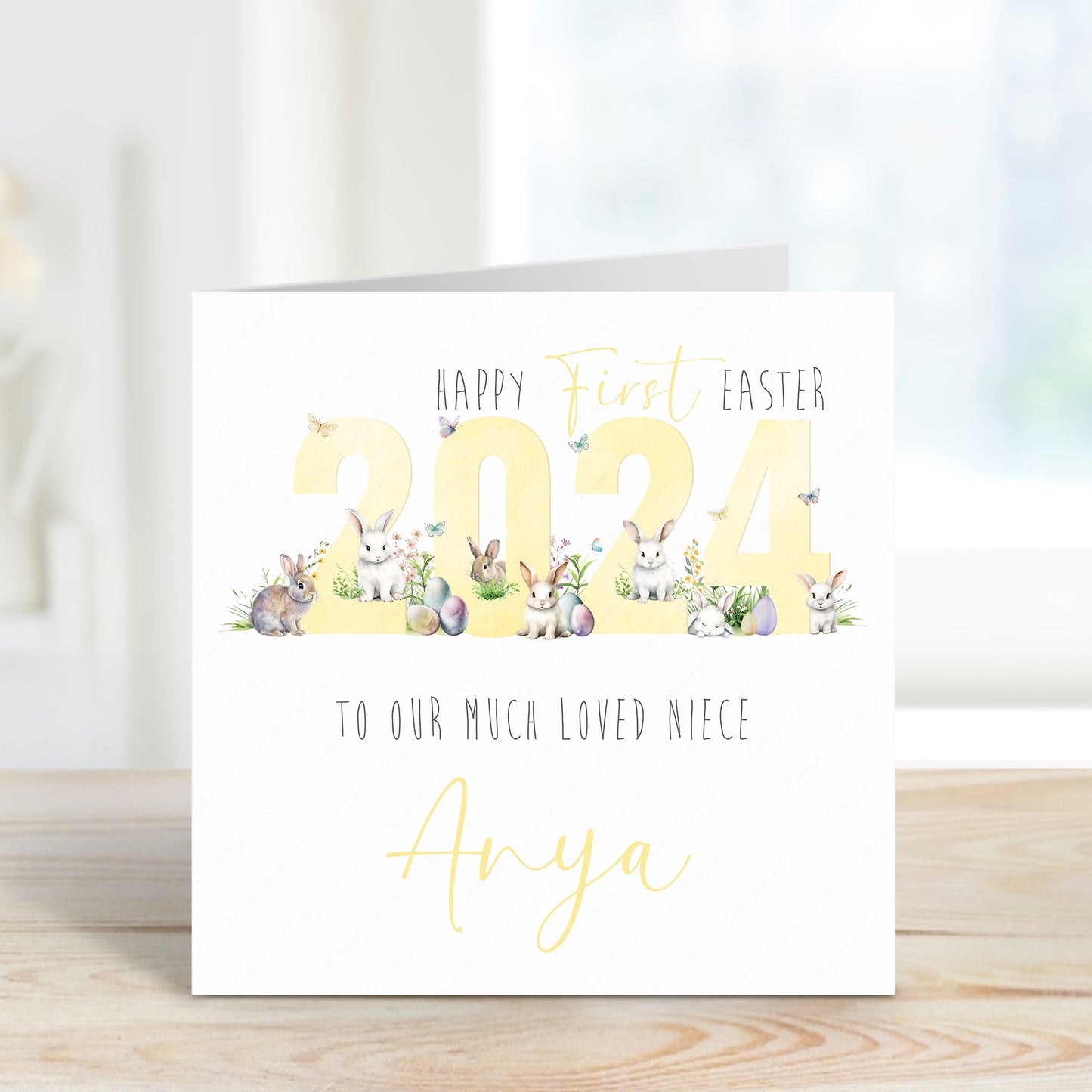 Personalised 1st Easter Card