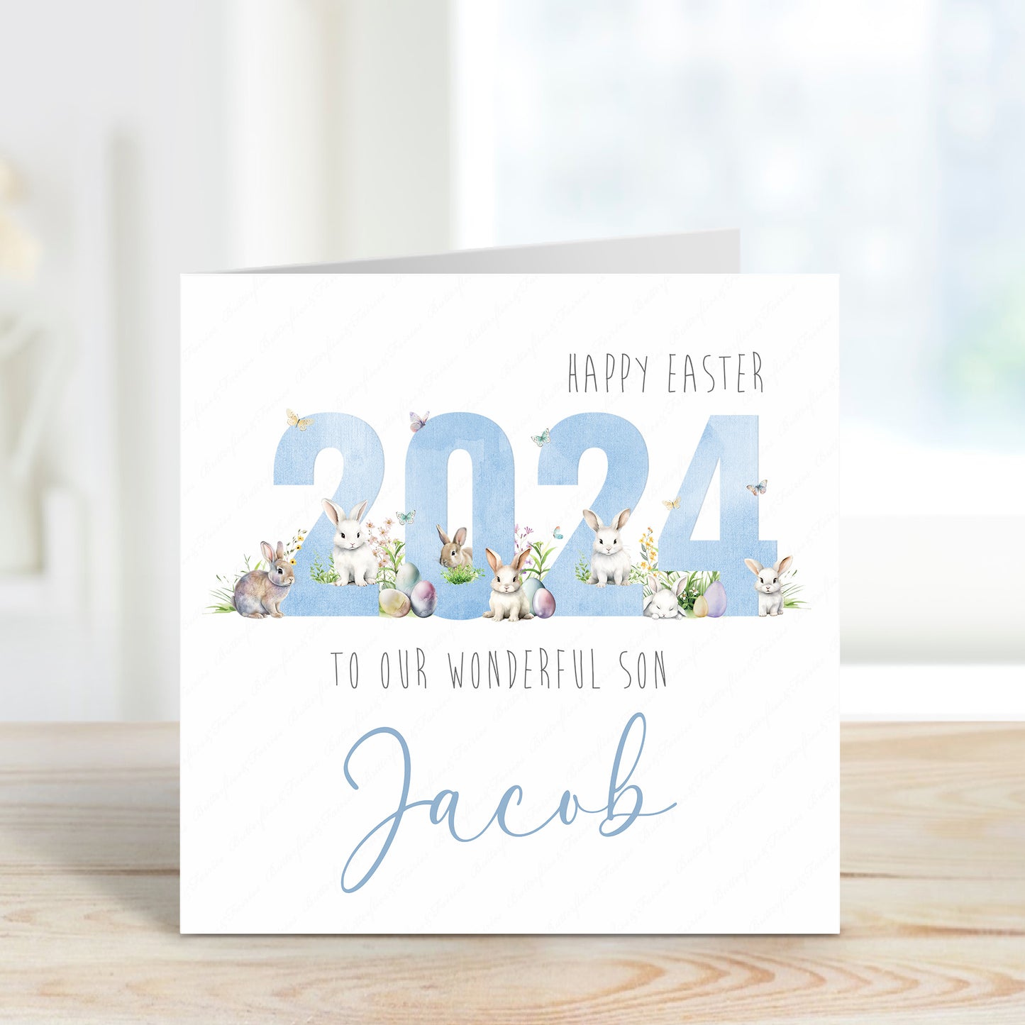 Personalised 2024 Easter Card