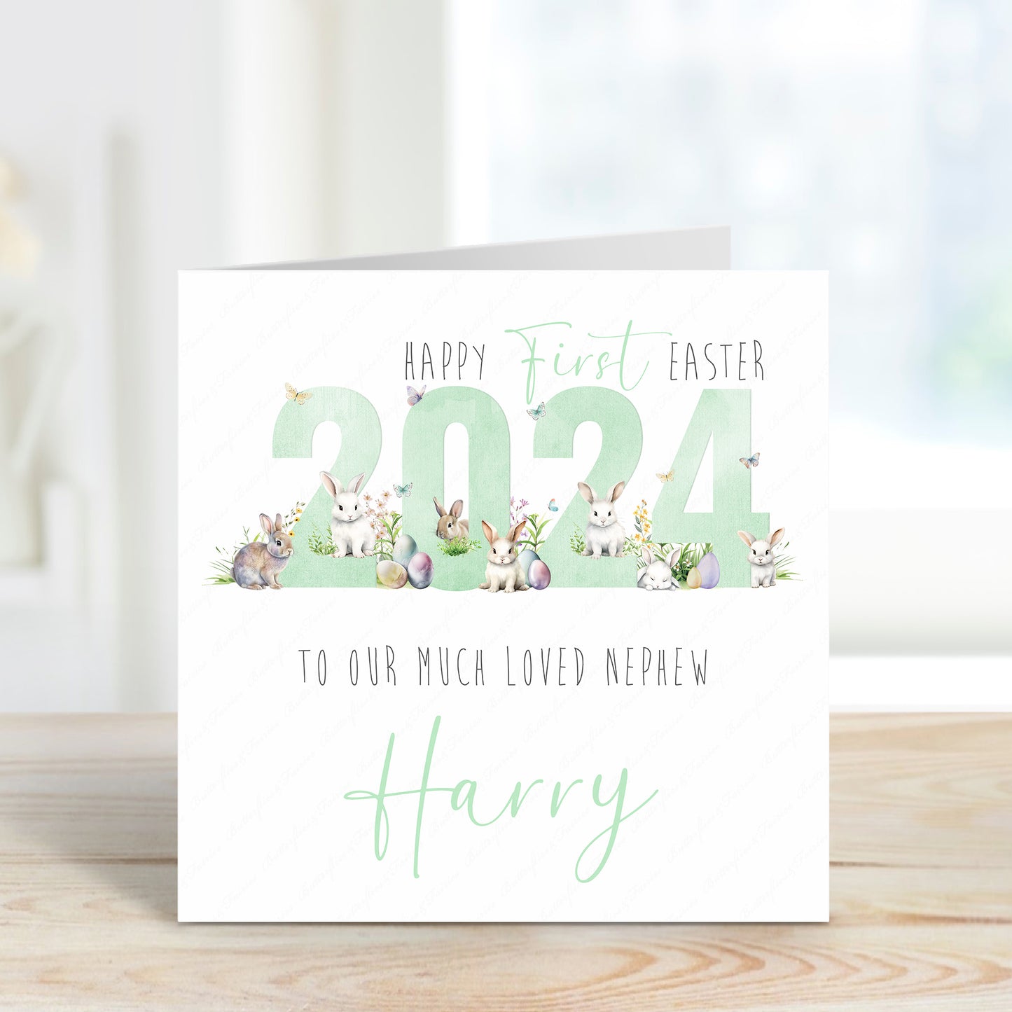 Personalised 1st Easter Card