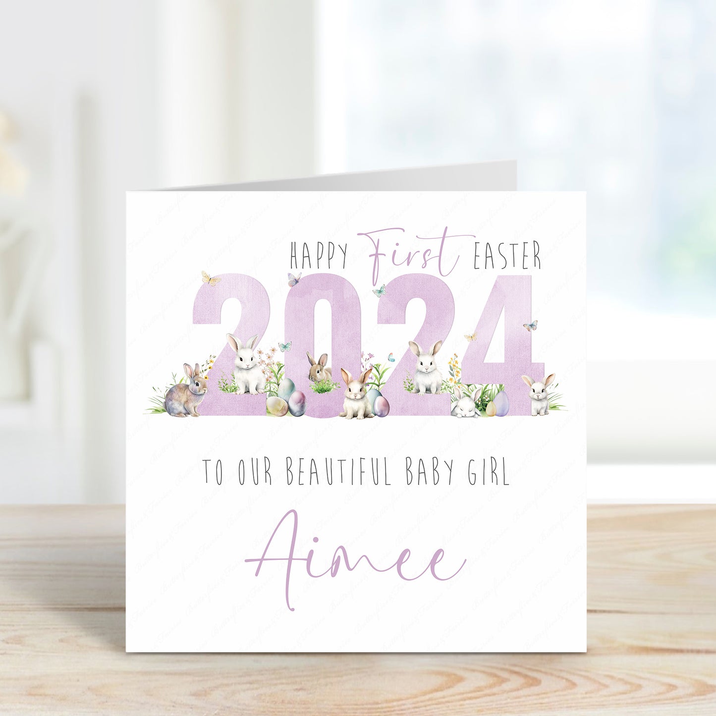 Personalised 1st Easter Card