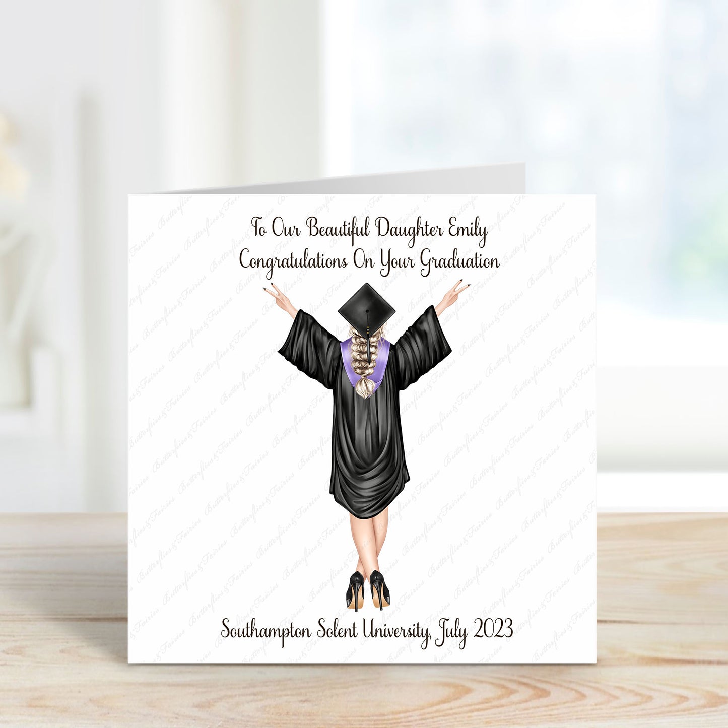 Personalised Graduation Congratulations Card Class of 2023