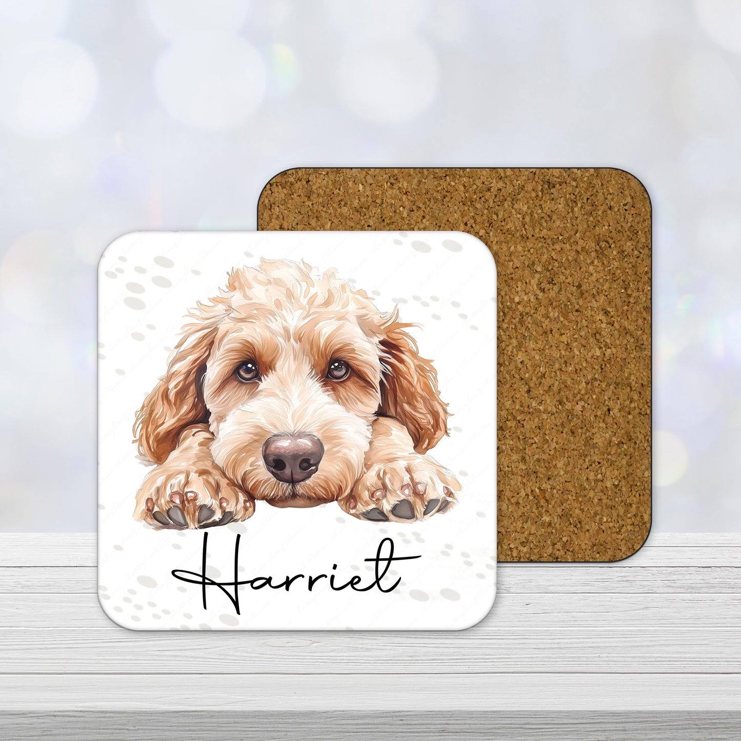 Personalised Cockapoo Mug with Name | Custom Dog Gift for Cockapoo Lovers | Cute Cream Cockapoo Cup