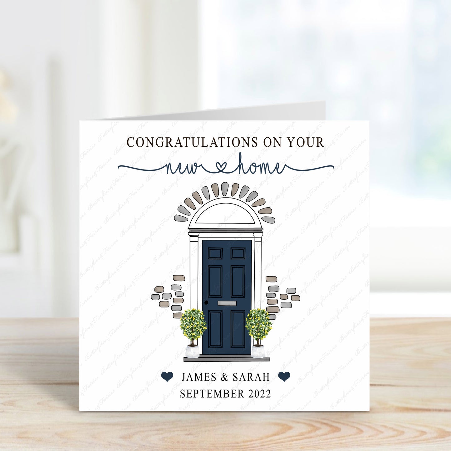 Personalised Good Luck in Your New Home Card